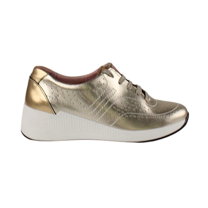 Suave Ladies Walking Shoes - Janis - Gold