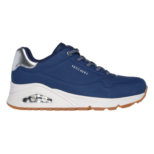 Skechers Ladies Uno Trainers -155196 - Navy