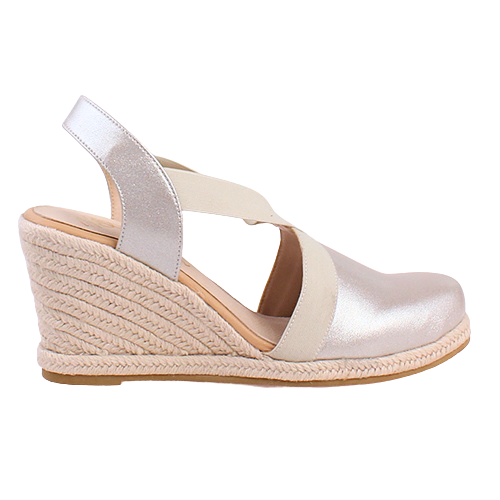 Kate Appleby Ladies Wedge Sandals - Llanidan - Silver