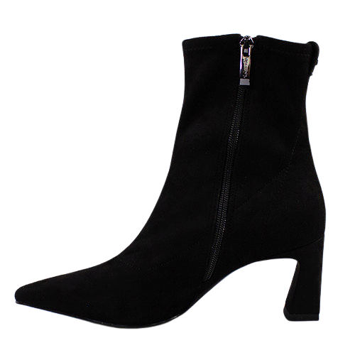 Tamaris Block Heeled Ankle Boots - 25315-45 - Black