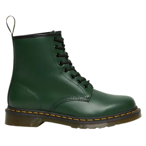 Dr.Martens Leather 8 Eye Boots- 1460 - Green