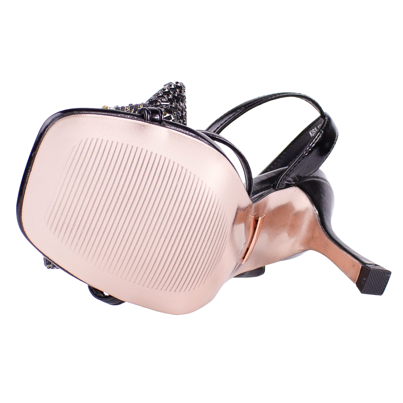 Una Healy Ladies Dressy Heeled Sandals- Kiss An Angel - Black