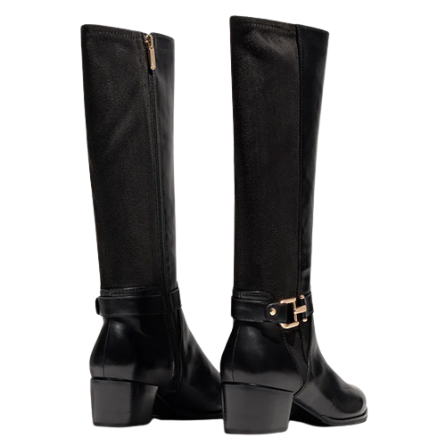 Regarde Le Ciel Ladies Knee Boots - Jolene-35 - Black