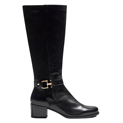 Regarde Le Ciel Ladies Knee Boots - Jolene-35 - Black