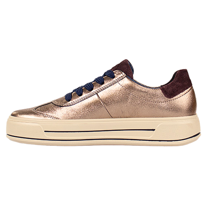 Ara Wide Fit Trainers - 23012-05 - Pewter