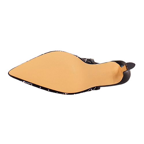 Sorento Slingback Heels - Kilda Beach - Black