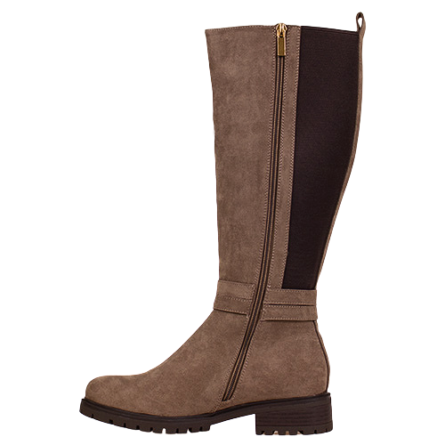 Patrizio Como Knee Boots - Catanzara-  Brown Suede