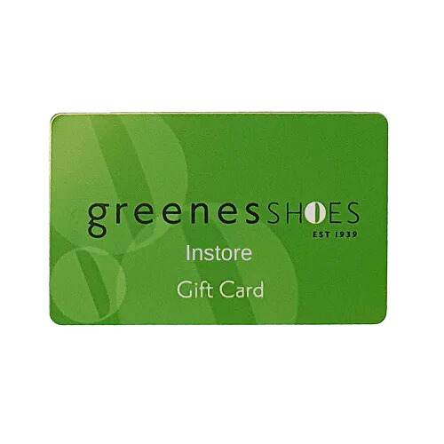 Greenes Shoes In Store Gift Card