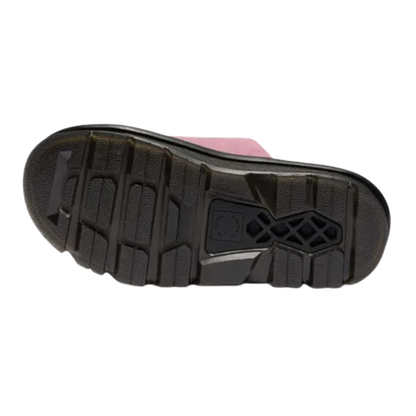 Dr. Martens Ladies Platform Slides - Zebzag - Dusty Pink