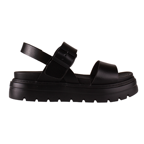 Heavenly Feet Ladies Chunky Sandals - Indigo - Black