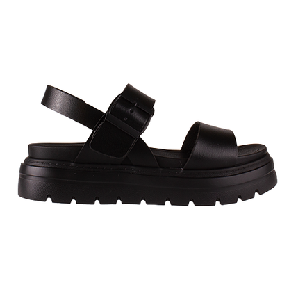 Heavenly Feet Ladies Chunky Sandals - Indigo - Black