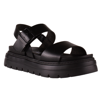 Heavenly Feet Ladies Chunky Sandals - Indigo - Black