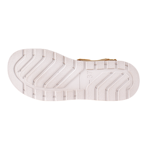 Rohde Ladies Low Wedge Sandals - 1311 - Natural