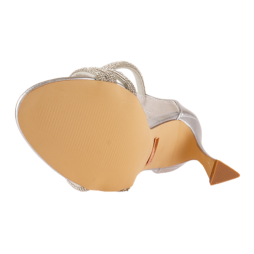 Una Healy Dressy Heeled Sandals- Centrefold - Silver