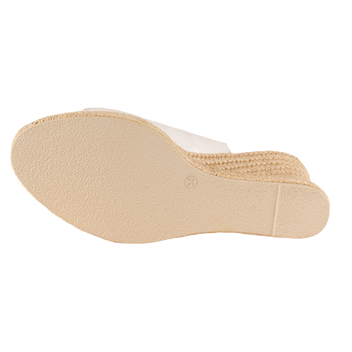 Una Healy Wedge Sandals - Savage - White