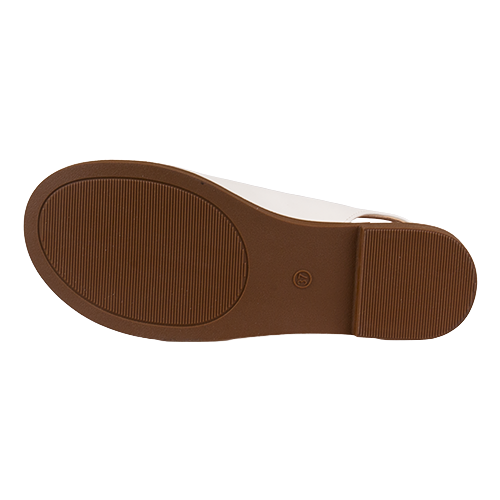 Una Healy Ladies Flat Sandals- Blank Space - White