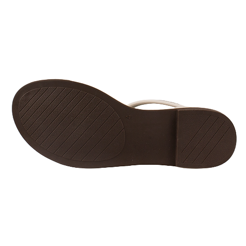 Una Healy Flat Sandals- Ocean Eyes - White
