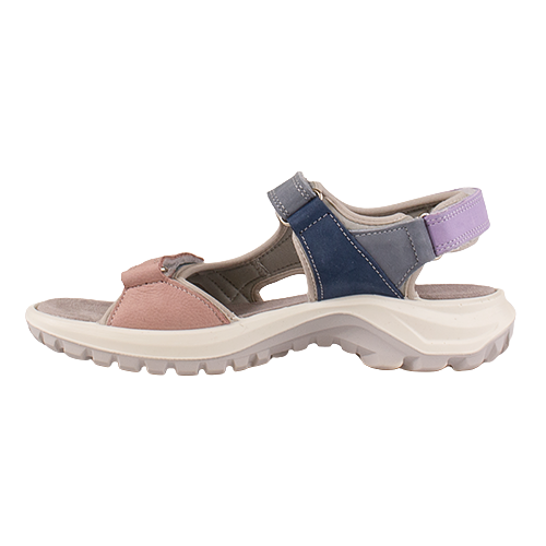 Imac Ladies  Extra Wide Fit Sandals - 109442 - Blue/Pink