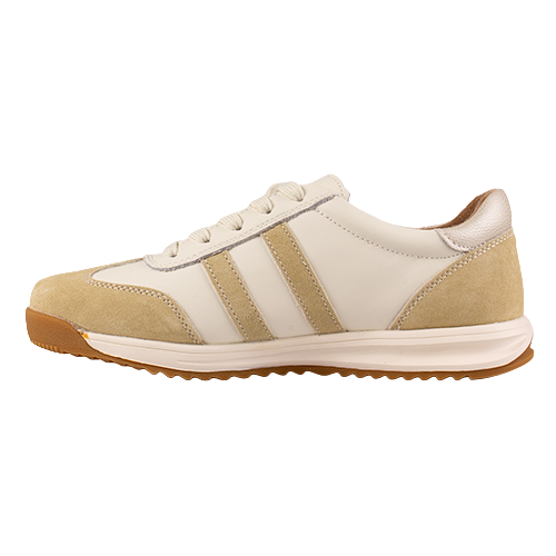 Drilleys Ladies Trainers - Sixty Nine - White/Beige