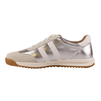 Drilleys Ladies Trainers - Sixty Nine - Silver