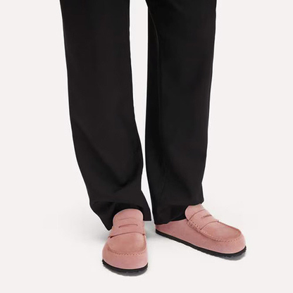 Birkenstock Ladies Wrapped Clogs  - Naples - Pink Clay