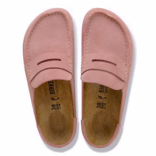 Birkenstock Ladies Wrapped Clogs  - Naples - Pink Clay