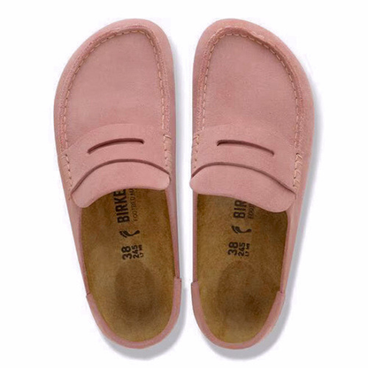 Birkenstock Ladies Wrapped Clogs  - Naples - Pink Clay