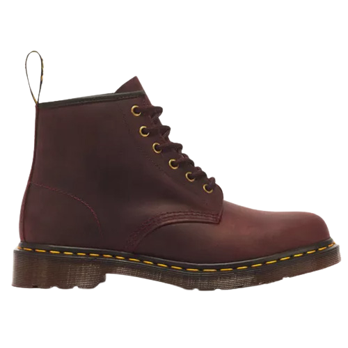 Dr Martens Ankle Boot 6 Eyelets - 101 - Cherry Red