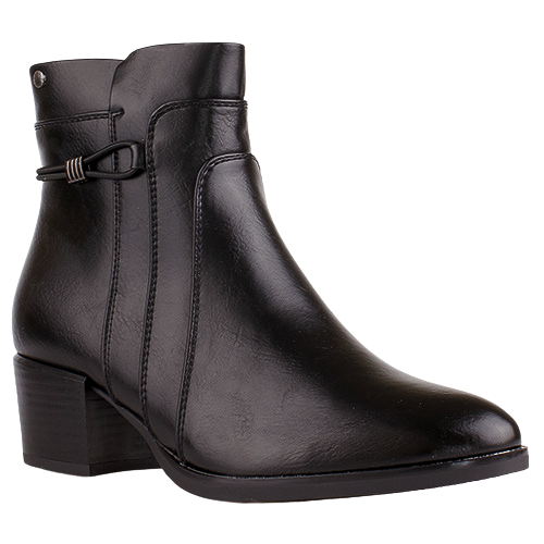 Patrizio Como Ladies Ankle Boot - Birago -  Black