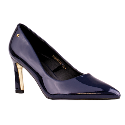 Kate Appleby Ladies Dressy Heeled Pumps- Bamburgh - Navy