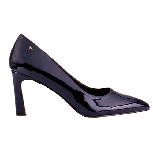 Kate Appleby Ladies Dressy Heeled Pumps- Bamburgh - Navy