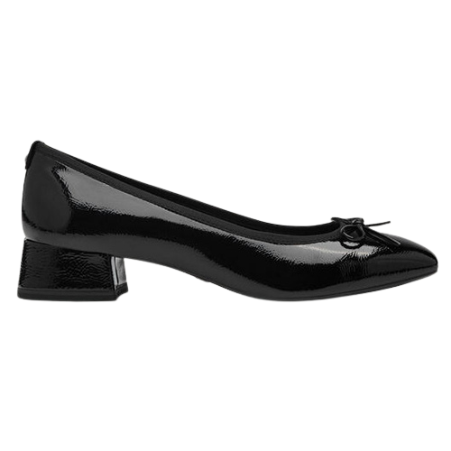 Tamaris Block Heeled Pumps - 22301-43 - Black
