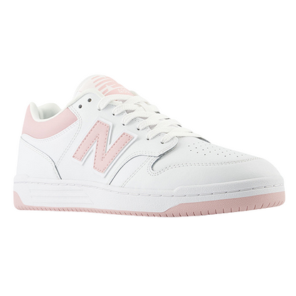 New Balance Unisex Trainers - BB480 LOP - White/Pink