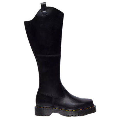 Martens Ladies Knee Boots Amaayah Black – Greenes Shoes