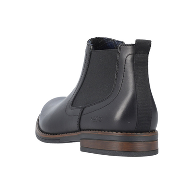 Rieker Mens Ankle Boots - 10374-00 - Black