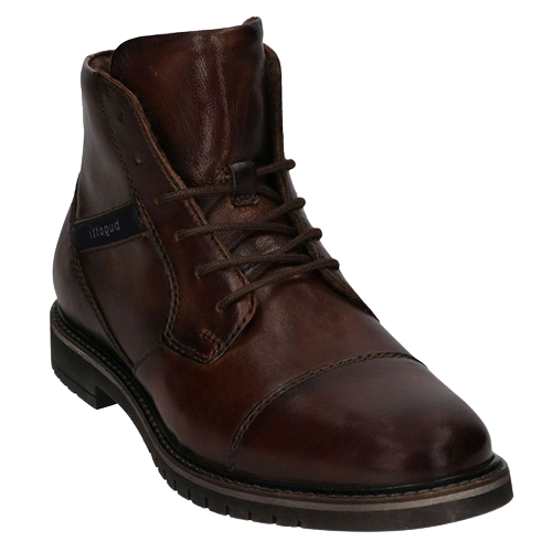 Bugatti Rinaldo Eco leren veterschoenen zwart Bugatti Rinaldo Eco leren veterschoenen zwart