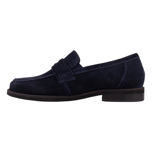 Waldlaufer Ladies Loafers - 508501 - Navy Suede