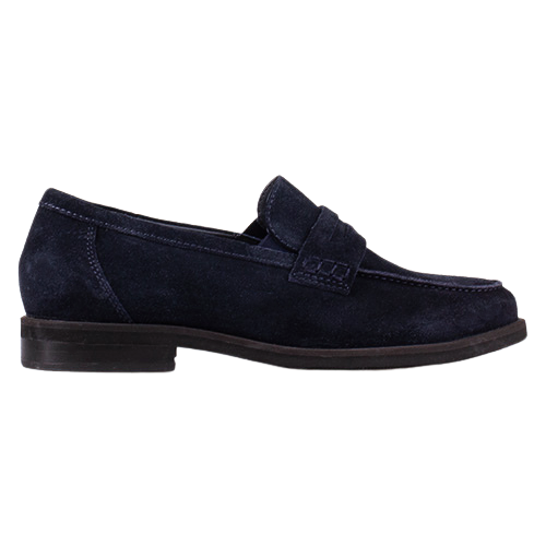 Waldlaufer Ladies Loafers - 508501 - Navy Suede