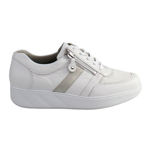 Waldlaufer Wide Fit Trainers -622K01- White