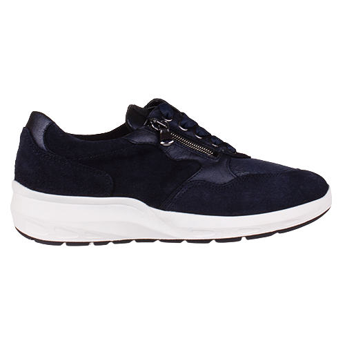 Waldlaufer Ladies Extra Wide Fit Shoes - 831M01 - Navy