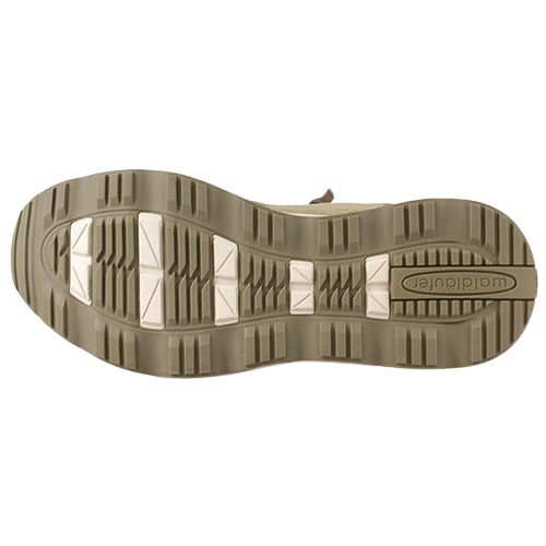 Waldlaufer Ladies Waterproof Hiking Shoes - 588950 - Khaki