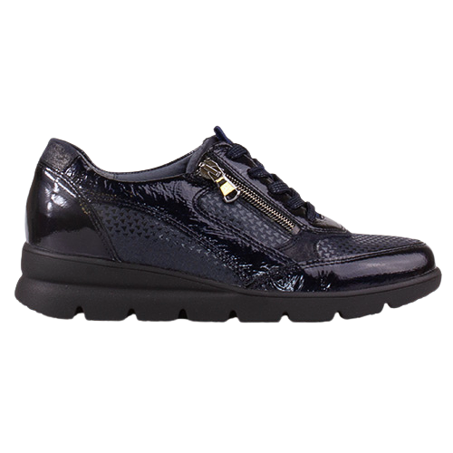 Waldlaufer Ladies Wide Fit Shoes - 902001 - Navy