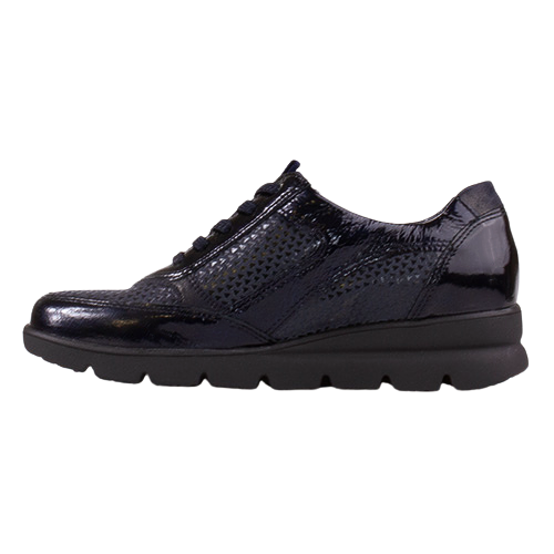 Waldlaufer Ladies Wide Fit Shoes - 902001 - Navy