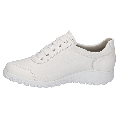 Waldlaufer Ladies Wide Fit Trainers - H89001 - White