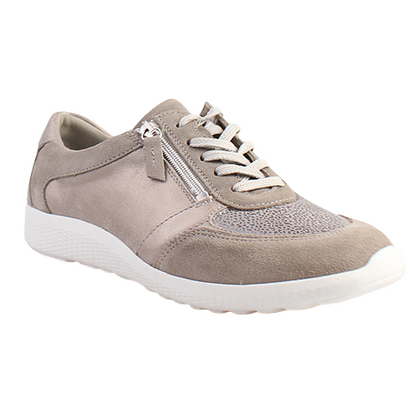 Waldlaufer Ladies Wide Fit Trainer - 815M01 - Grey