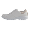 Waldlaufer Ladies Wide Fit Trainers - 389H01 - White/Gold