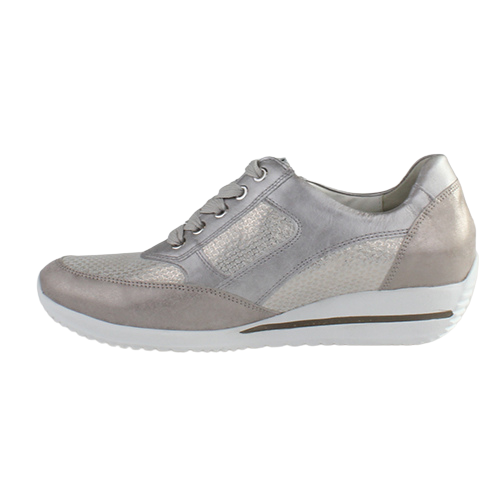 Waldlaufer  Wide Fit Trainers - 980008 - Taupe