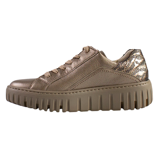 Waldlaufer Wide Fit Trainers - 941005 - Bronze