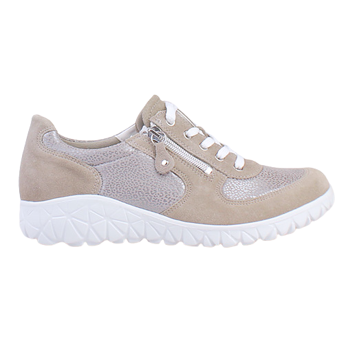 Wauldlaufer Ladies Wide Fit Trainers - H89001 - Grey