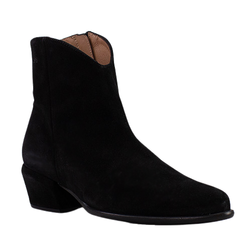 Wonders Ankle Boots - D-2001 - Black Suede